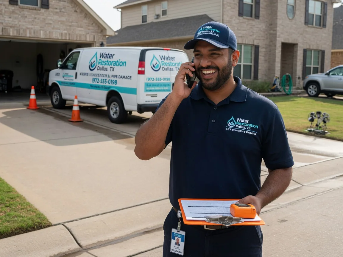 Burst Pipe Water Cleanup in North Myrtle Beach, SC